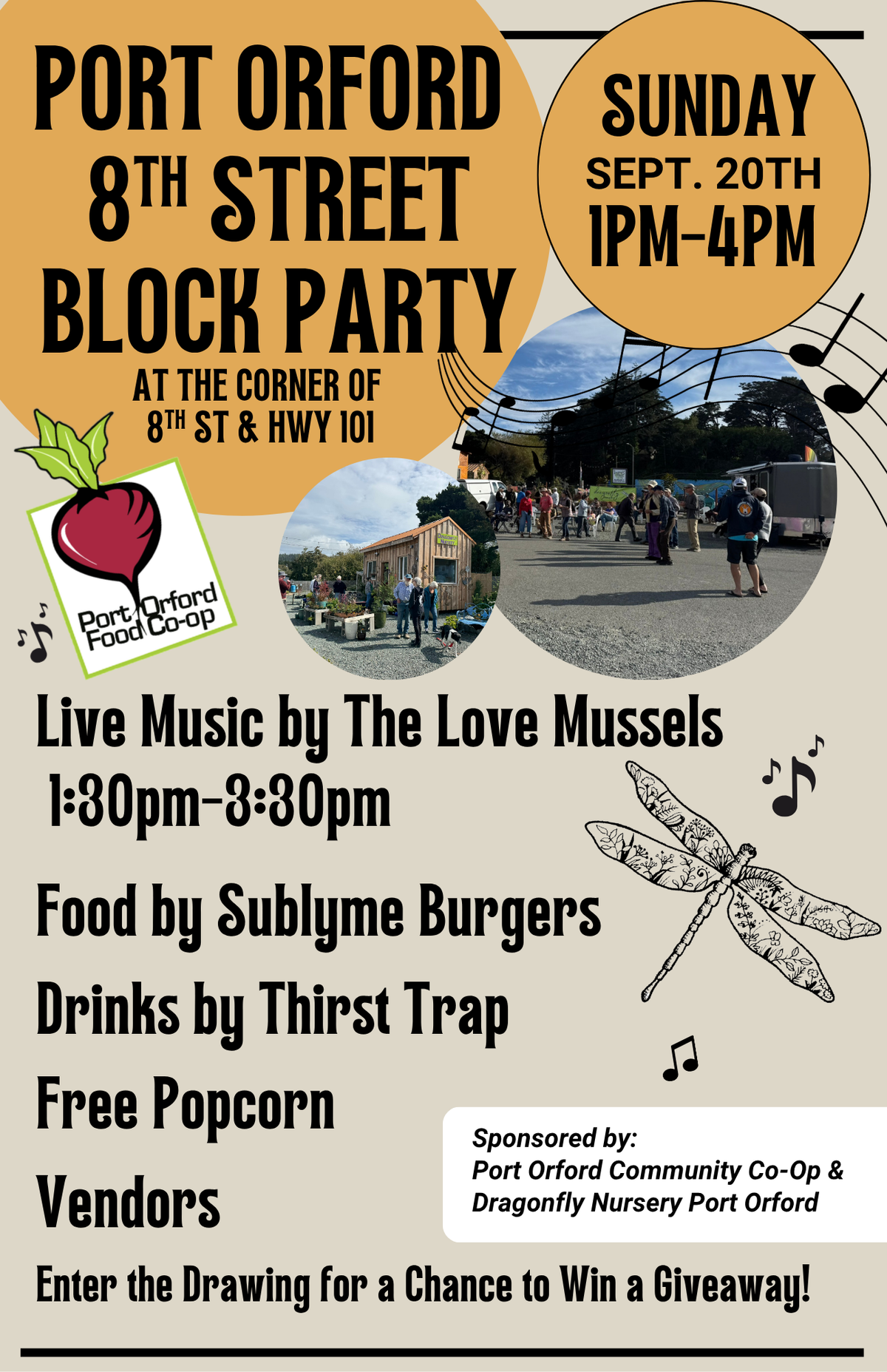 8th Street Block Party in Port Orford